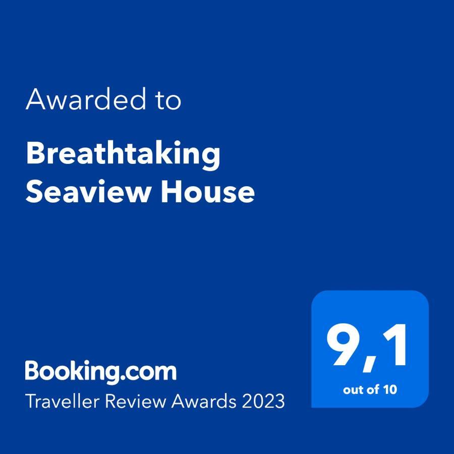 Villa Breathtaking Seaview House Aegina Exterior foto