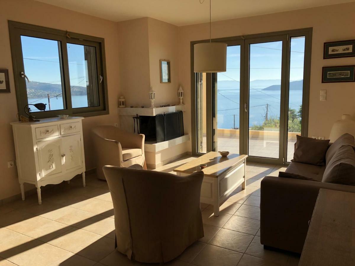 Villa Breathtaking Seaview House Aegina Exterior foto