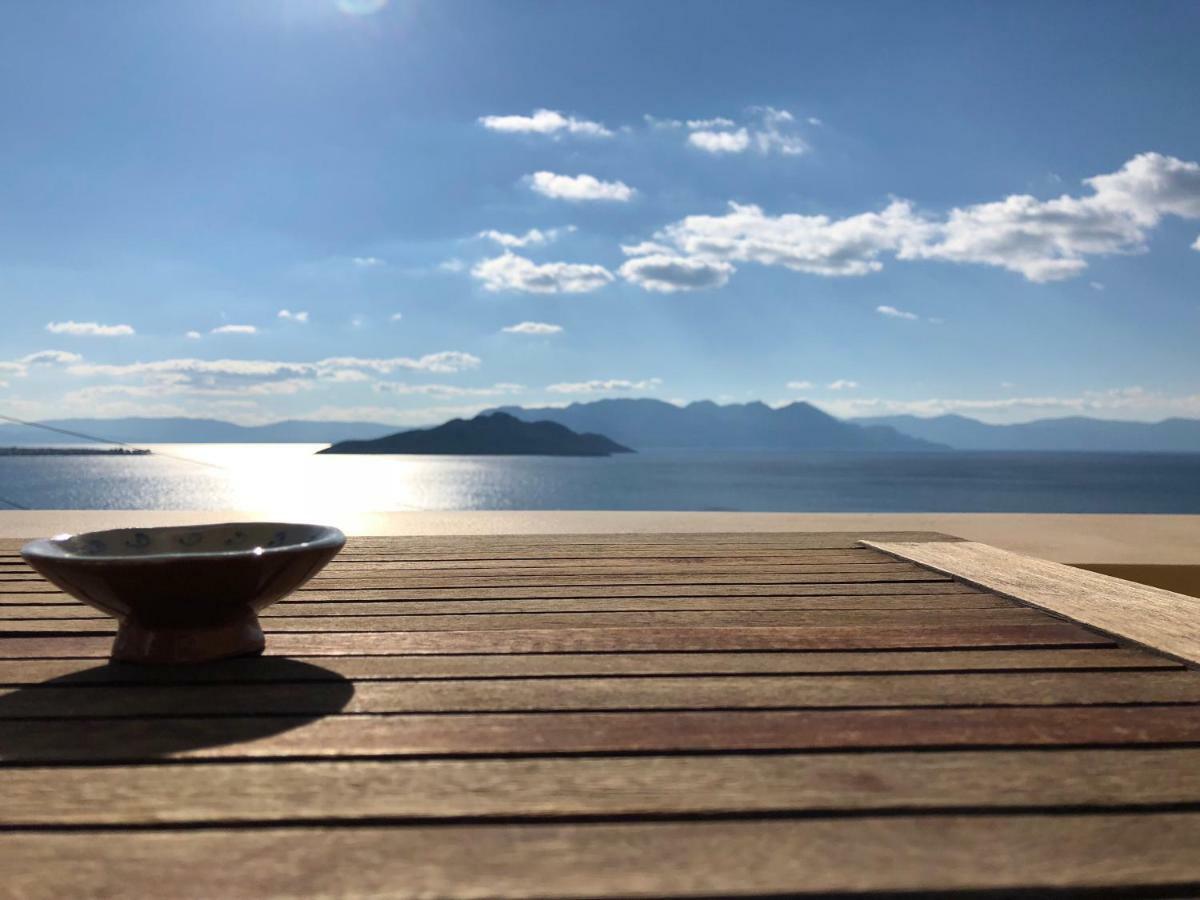 Villa Breathtaking Seaview House Aegina Exterior foto