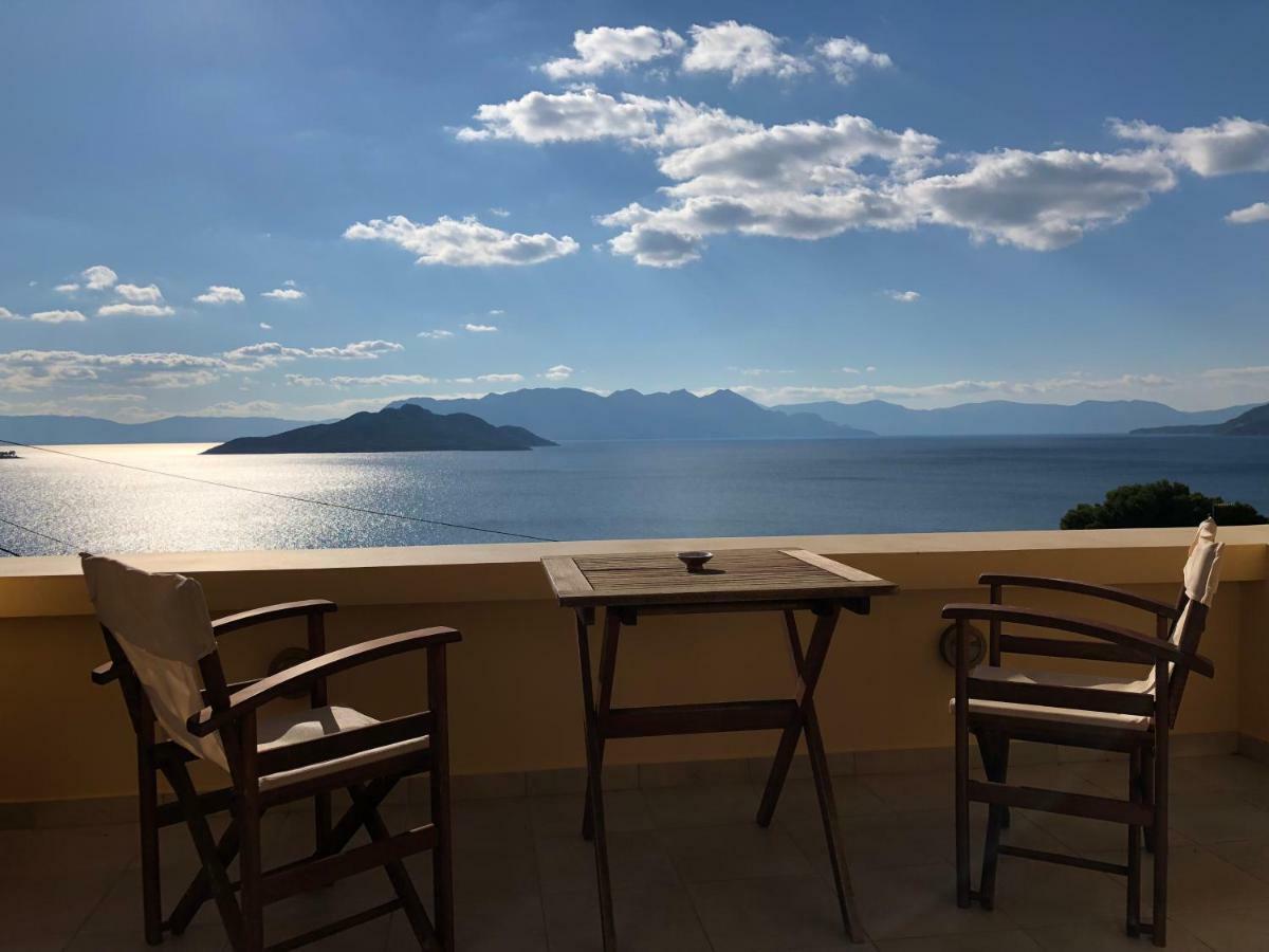 Villa Breathtaking Seaview House Aegina Exterior foto
