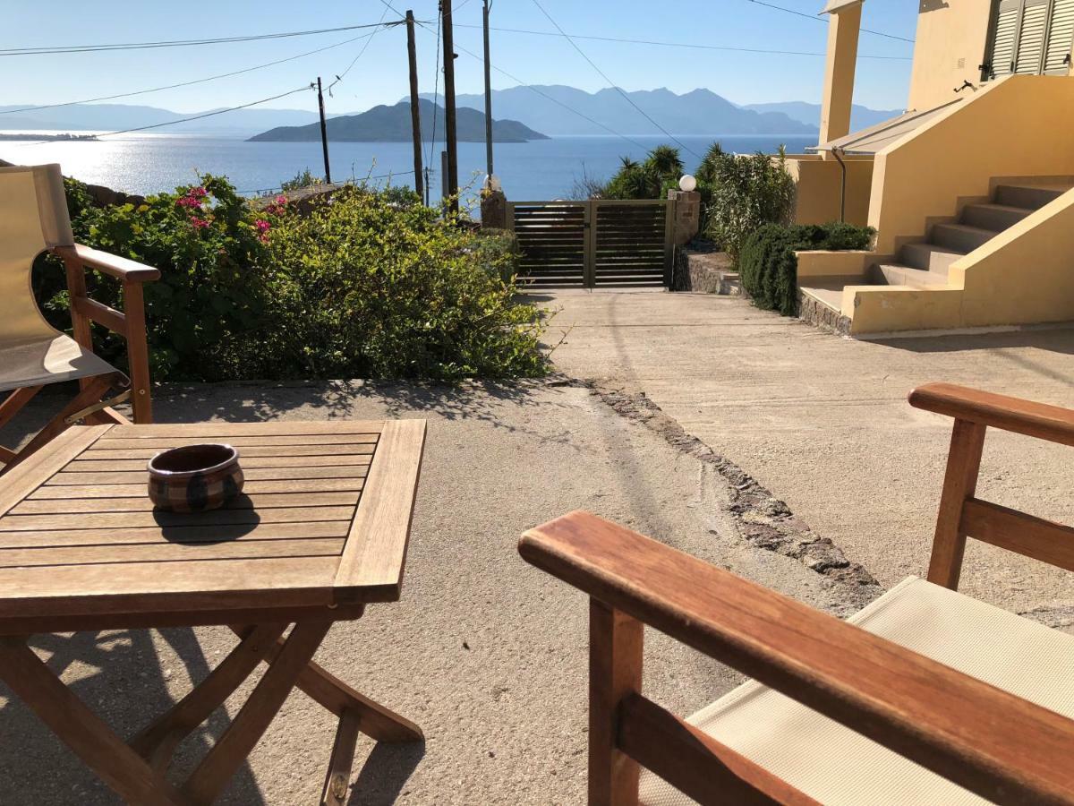 Villa Breathtaking Seaview House Aegina Exterior foto