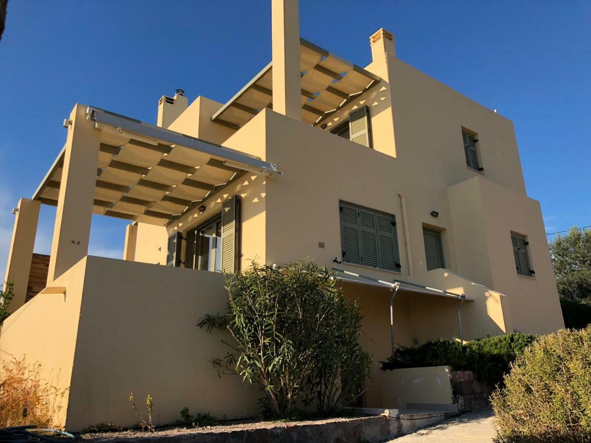 Villa Breathtaking Seaview House Aegina Exterior foto