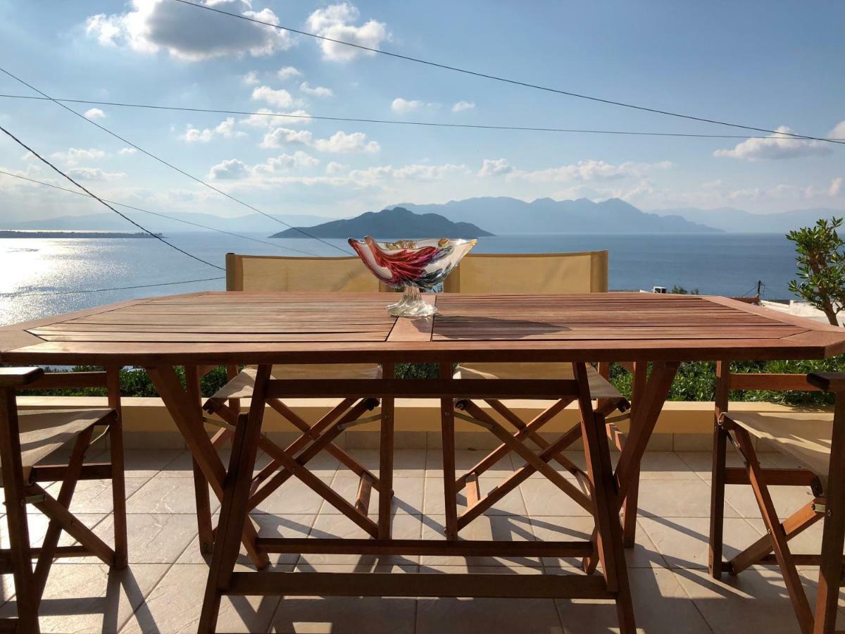 Villa Breathtaking Seaview House Aegina Exterior foto